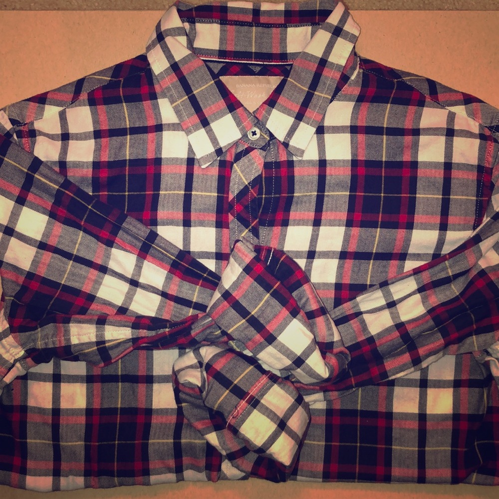 Banana Republic flannel shirt